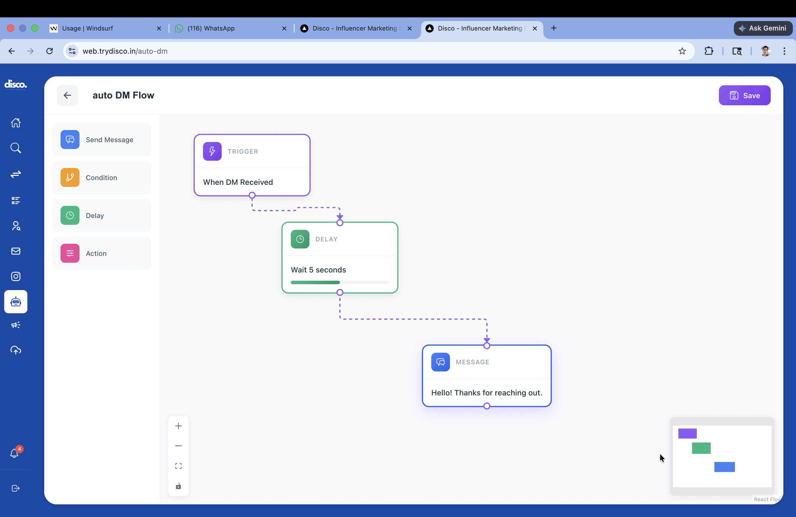 Auto-DM Outreach Preview